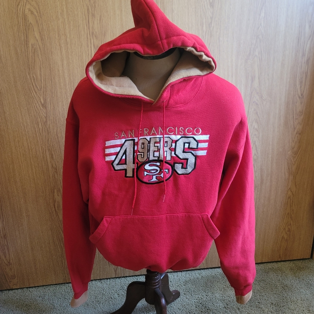 G brand 49ERS pullover Hooded sweater(sold) - Picture 4 of 10